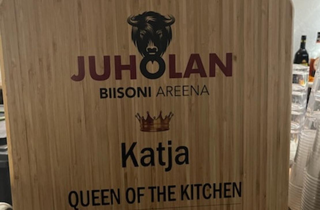 Queen of the kitchen, Katja, Juholan Biisoniareena